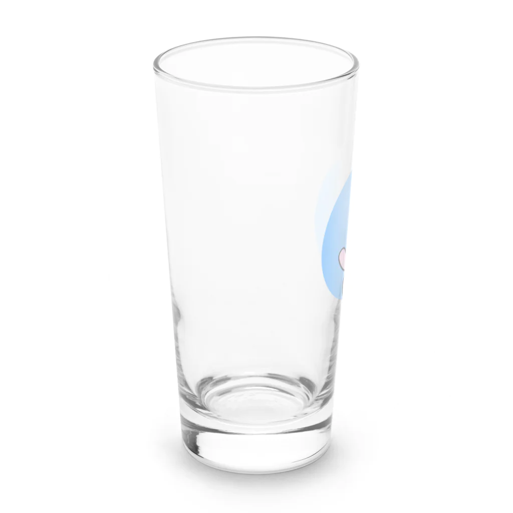 ぴののうさちゃん こんにちは Long Sized Water Glass :left