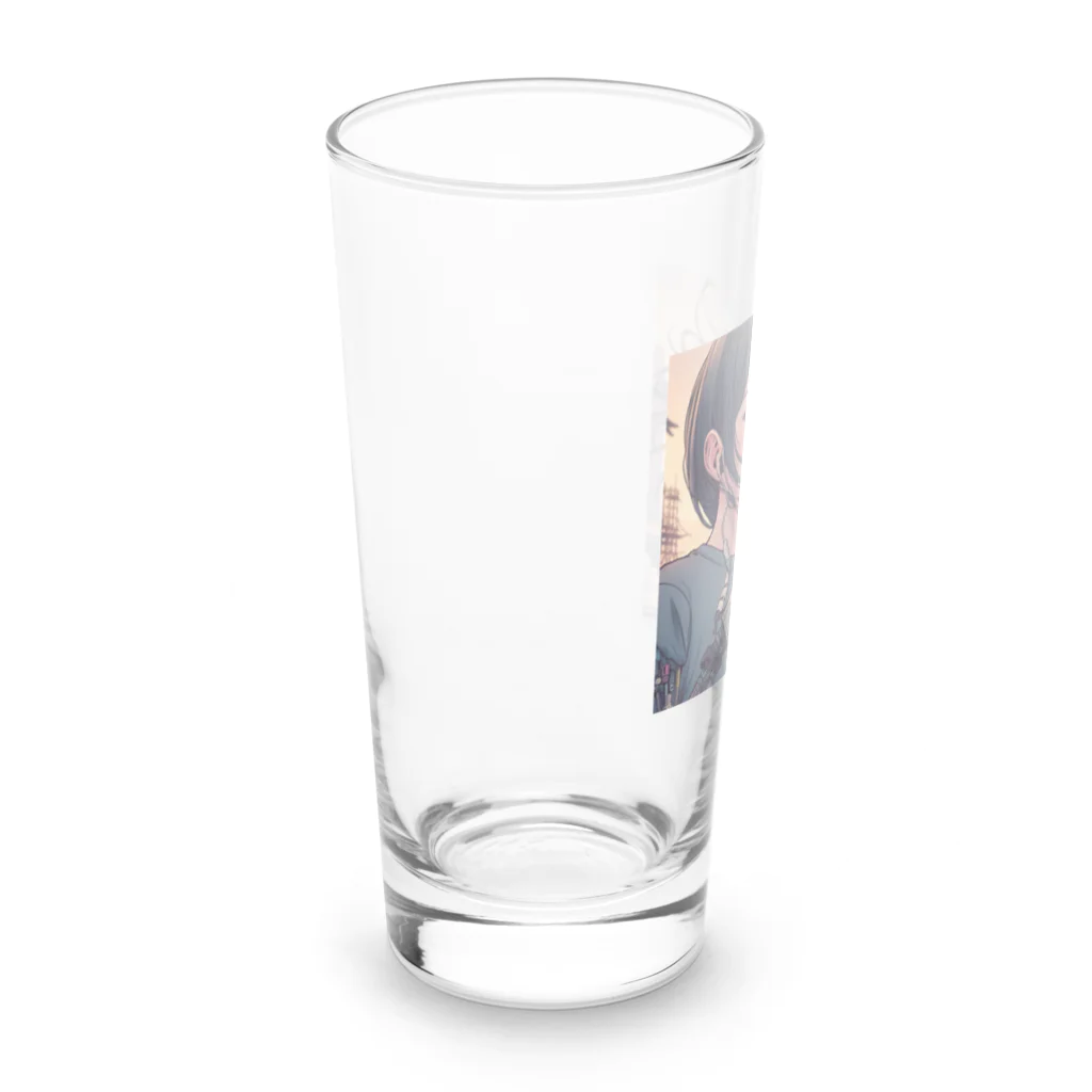 KINOSANのアーテクト少女　奈緒 Long Sized Water Glass :left