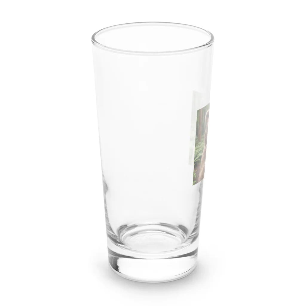 TMJの熊、クマ、ベアー Long Sized Water Glass :left