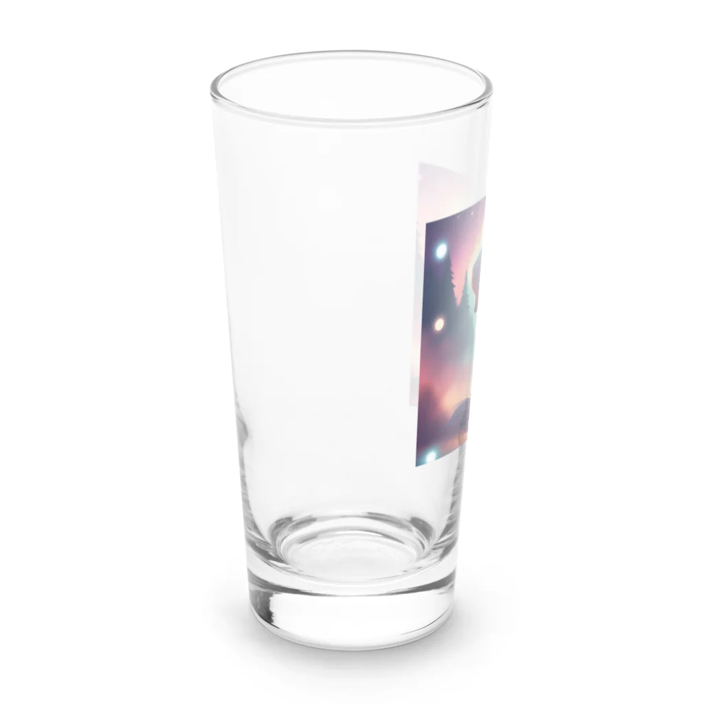 EBI Shopの幻想的な犬 Long Sized Water Glass :left