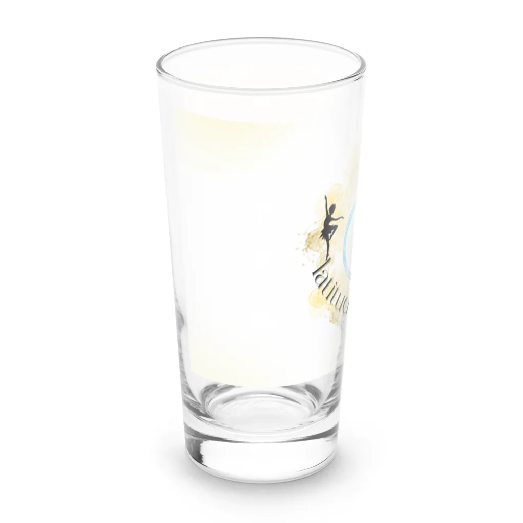 latitudeのひまわりの妖精(横長) Long Sized Water Glass :left