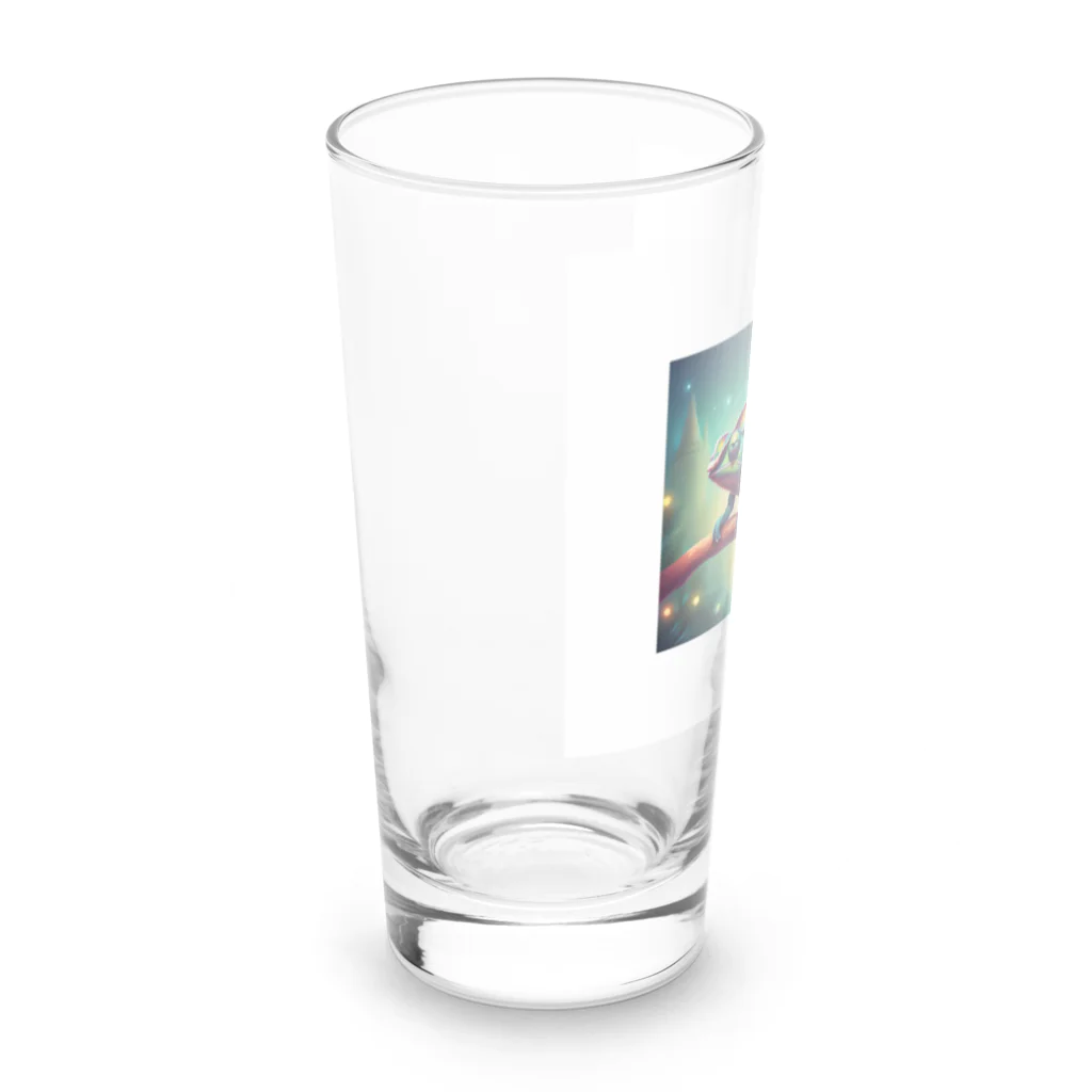 SUZURIの幻想的なカメレオン Long Sized Water Glass :left