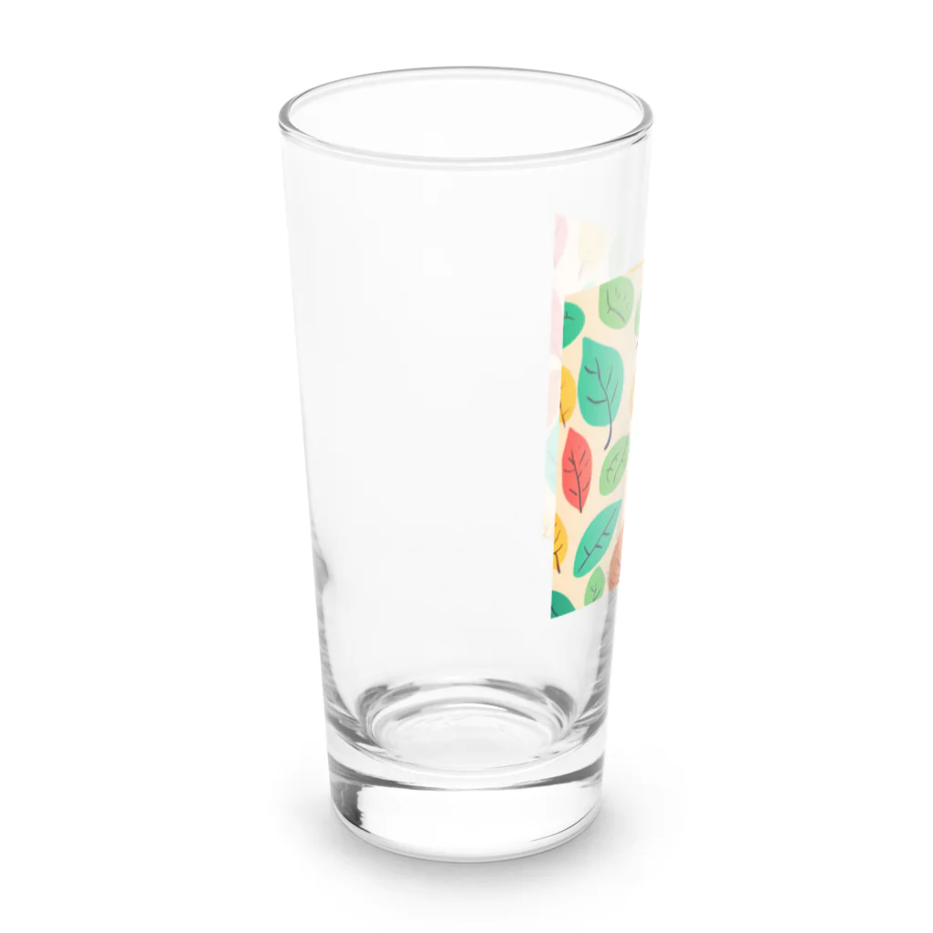 ＊Leafus_リーフアス＊のgreen leaf green Long Sized Water Glass :left