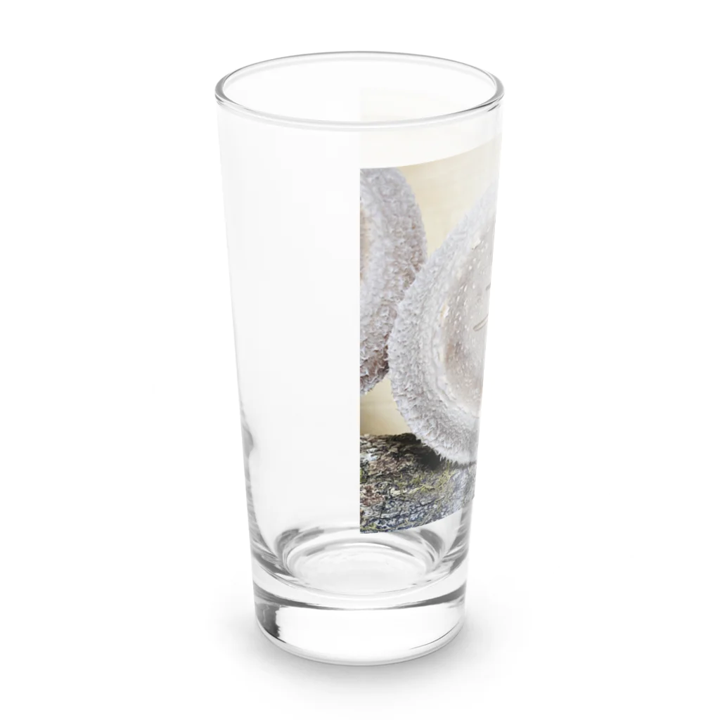 Awajinokinokoya_okudaの【原木椎茸アート - 毒】 Long Sized Water Glass :left
