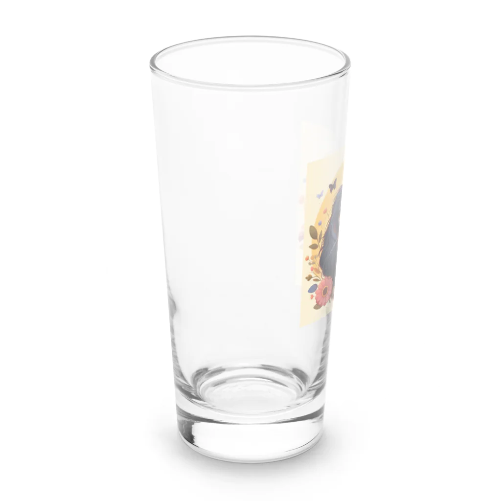 harvest15jkのらいちくん Long Sized Water Glass :left