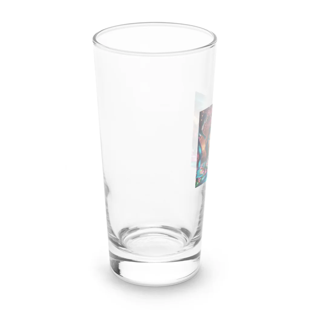 たてっぴのショップの1980年代のポップカルチャー Long Sized Water Glass :left