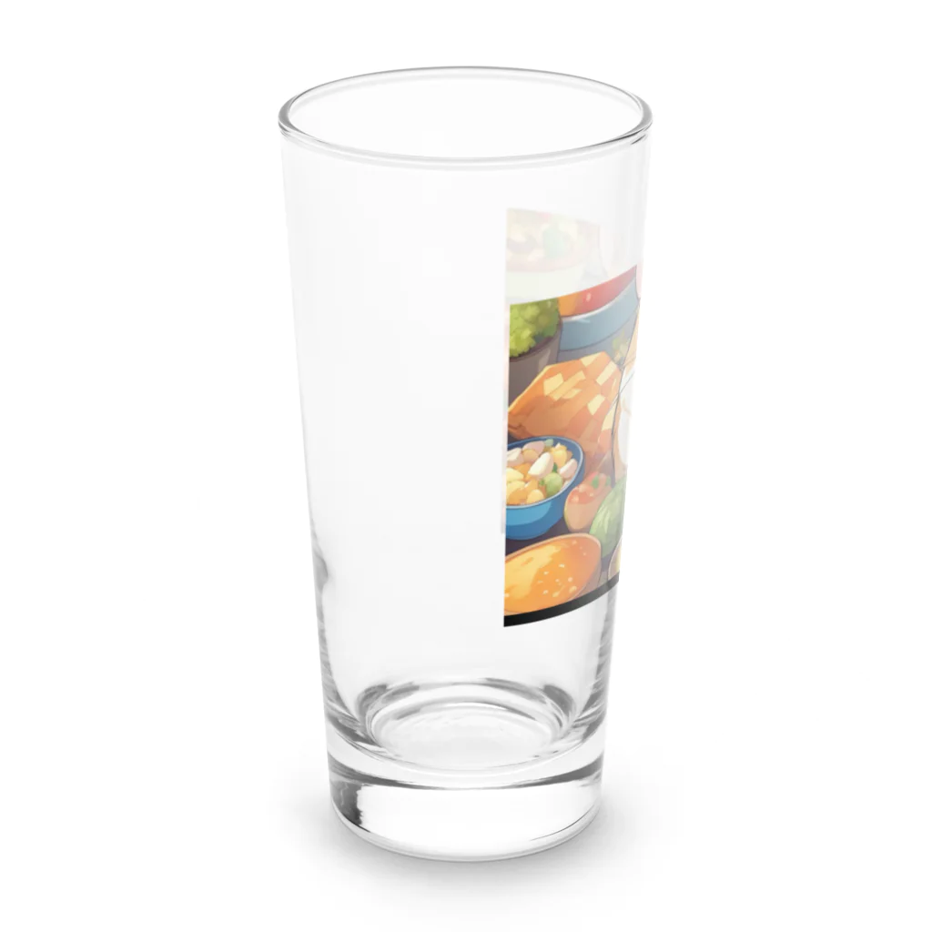 usubokeのハムスターのグルメな冒険 Long Sized Water Glass :left