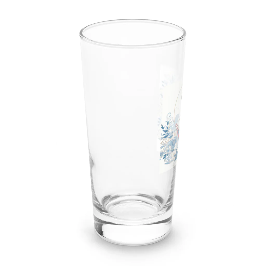 Lovers-chapelの妖狐 Long Sized Water Glass :left