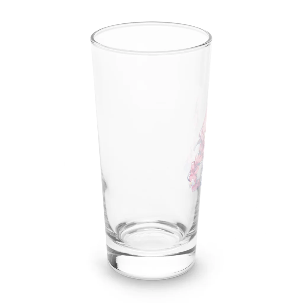 KAMIBUKROのかわいい女の子 Long Sized Water Glass :left