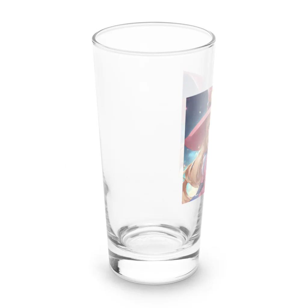 魔法使いギルドの魔法使いギルド　少女 Long Sized Water Glass :left