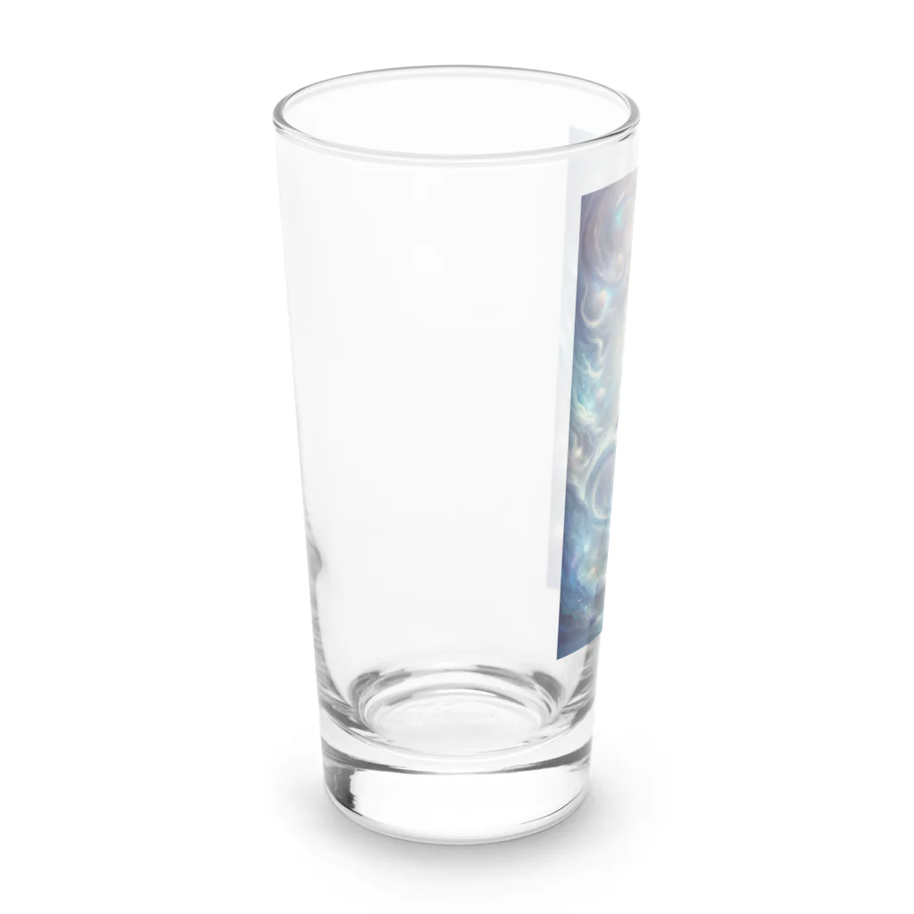 オウゲンとマーケットの空へ昇る水龍 Long Sized Water Glass :left