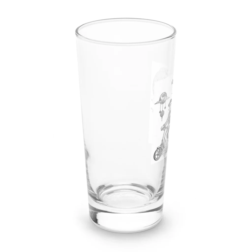 DAo SHOPのじぃじは今日も夢の中 Long Sized Water Glass :left