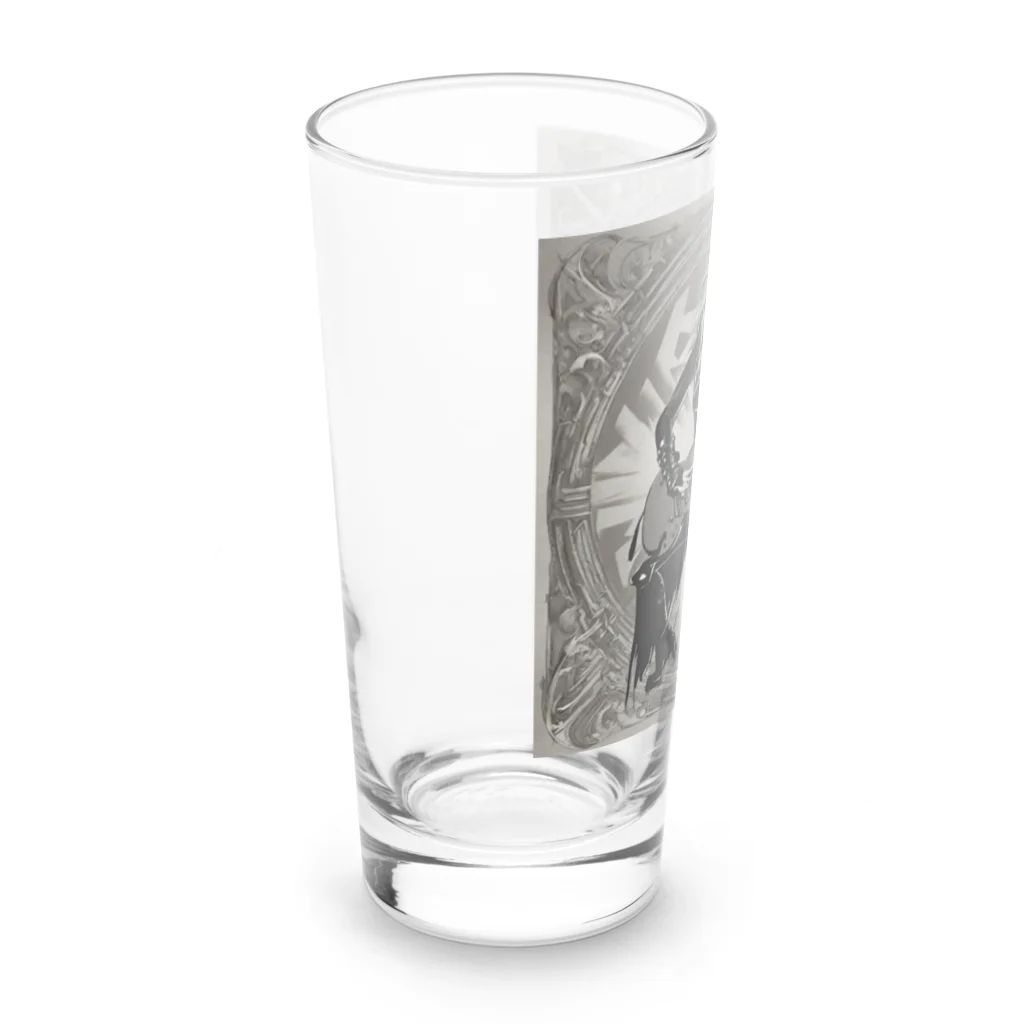 Death Metal Girls Collection ＝DMGC＝のdeath metal girl ＝gui.Jess＝ Long Sized Water Glass :left