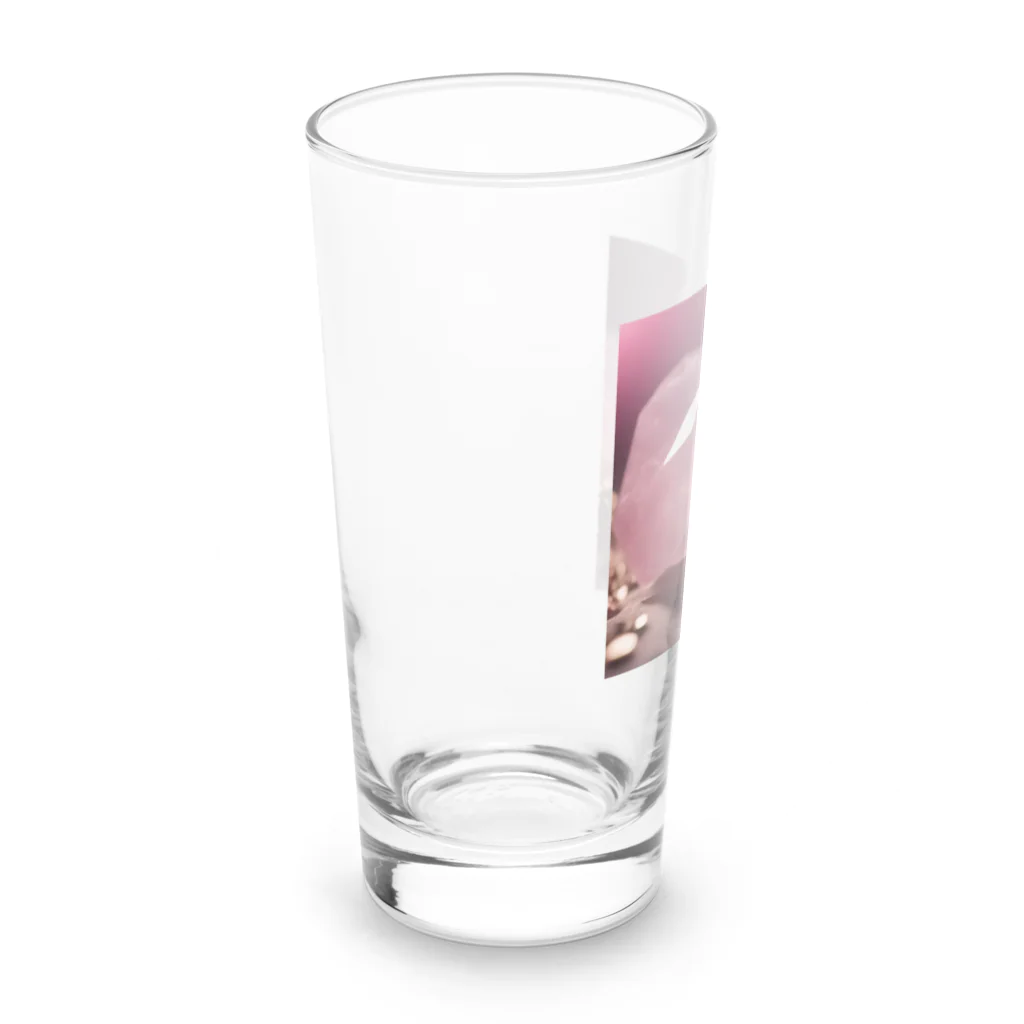 yurimichiのローズクォーツ Long Sized Water Glass :left