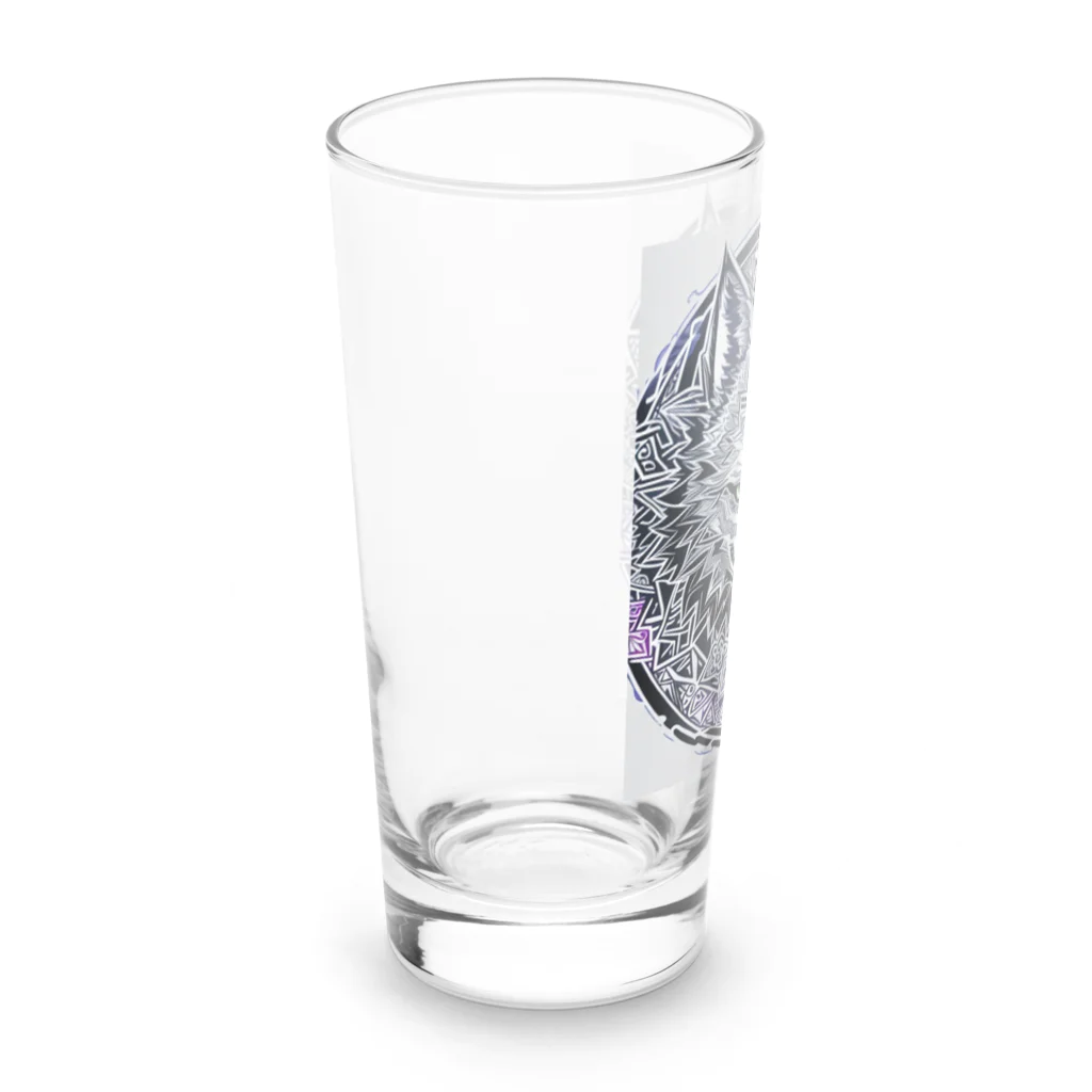 ZZRR12の月光の守護者、狼の紋章 Long Sized Water Glass :left