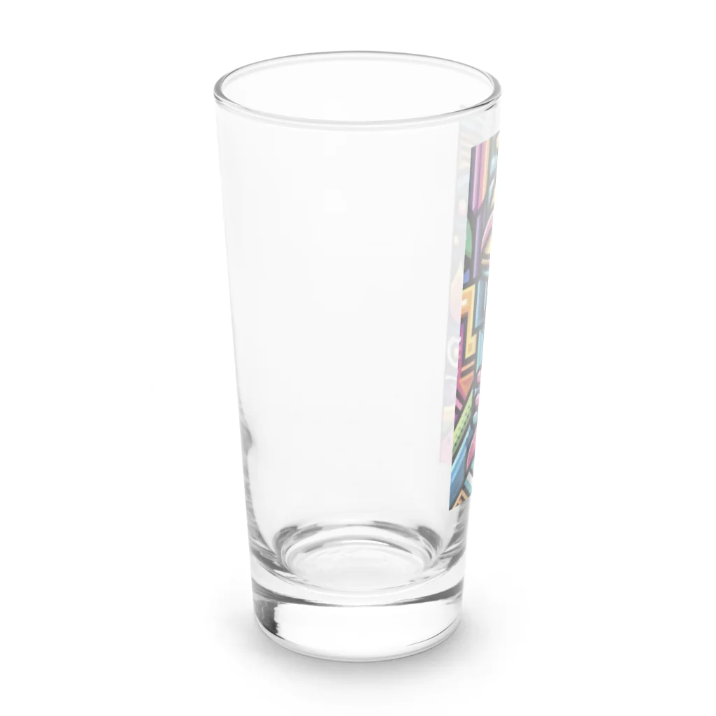 いろいろTOSIVOの不思議でユニークなカラフルデザイン Long Sized Water Glass :left