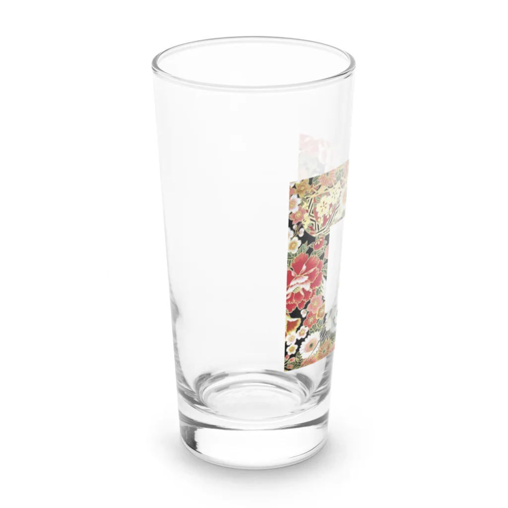 ROYAL Princessの和洋融合デザインシリーズ（黒） Long Sized Water Glass :left