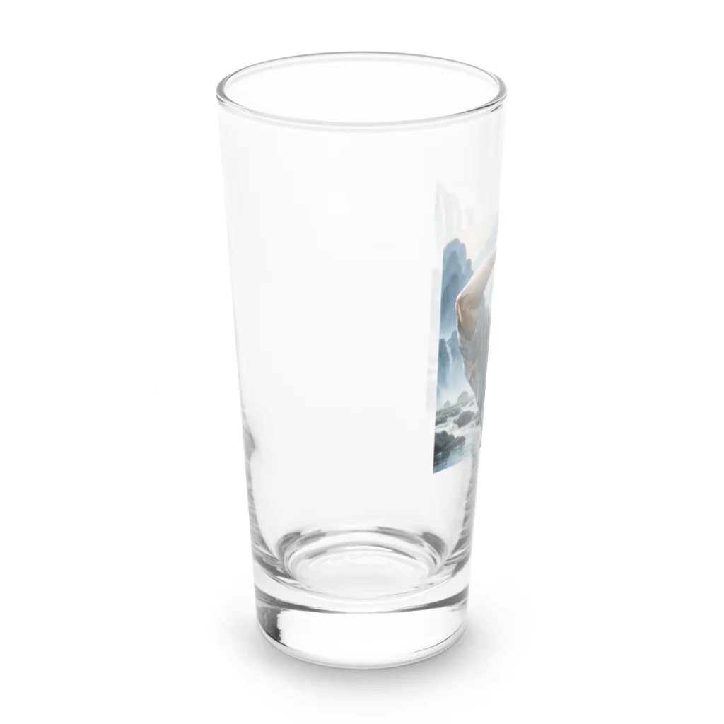 KyleのLGPTQを支持する筋肉マン Long Sized Water Glass :left