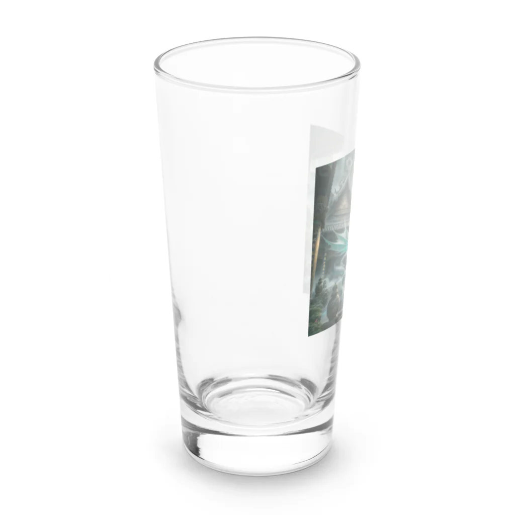 干支ショップの干支シリーズ　龍と女の子 Long Sized Water Glass :left