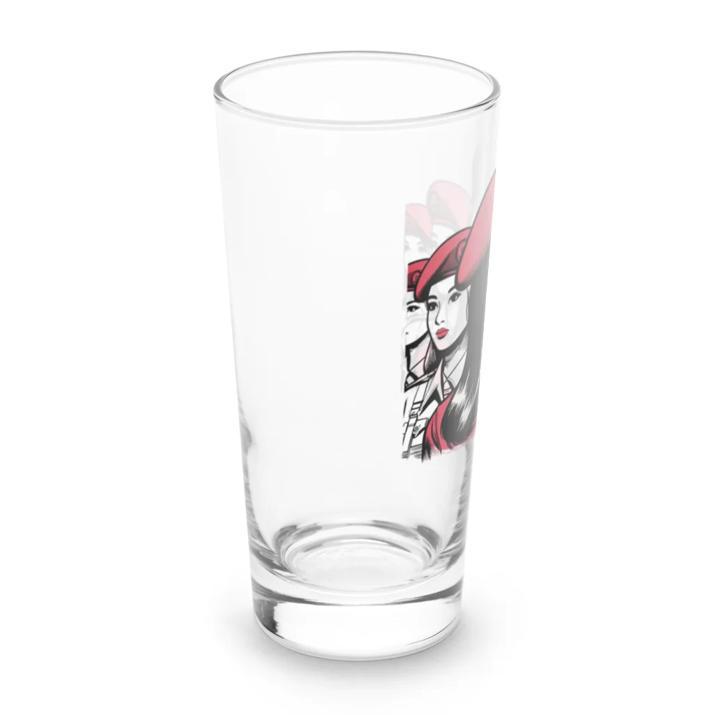 UNchan(あんちゃん)    ★unlimited★の山猫部隊 Long Sized Water Glass :left