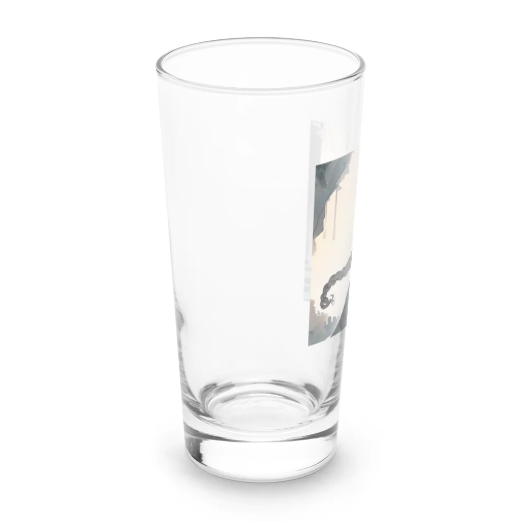 凡人-bonjin-のダークファンタジーラプンツェル Long Sized Water Glass :left