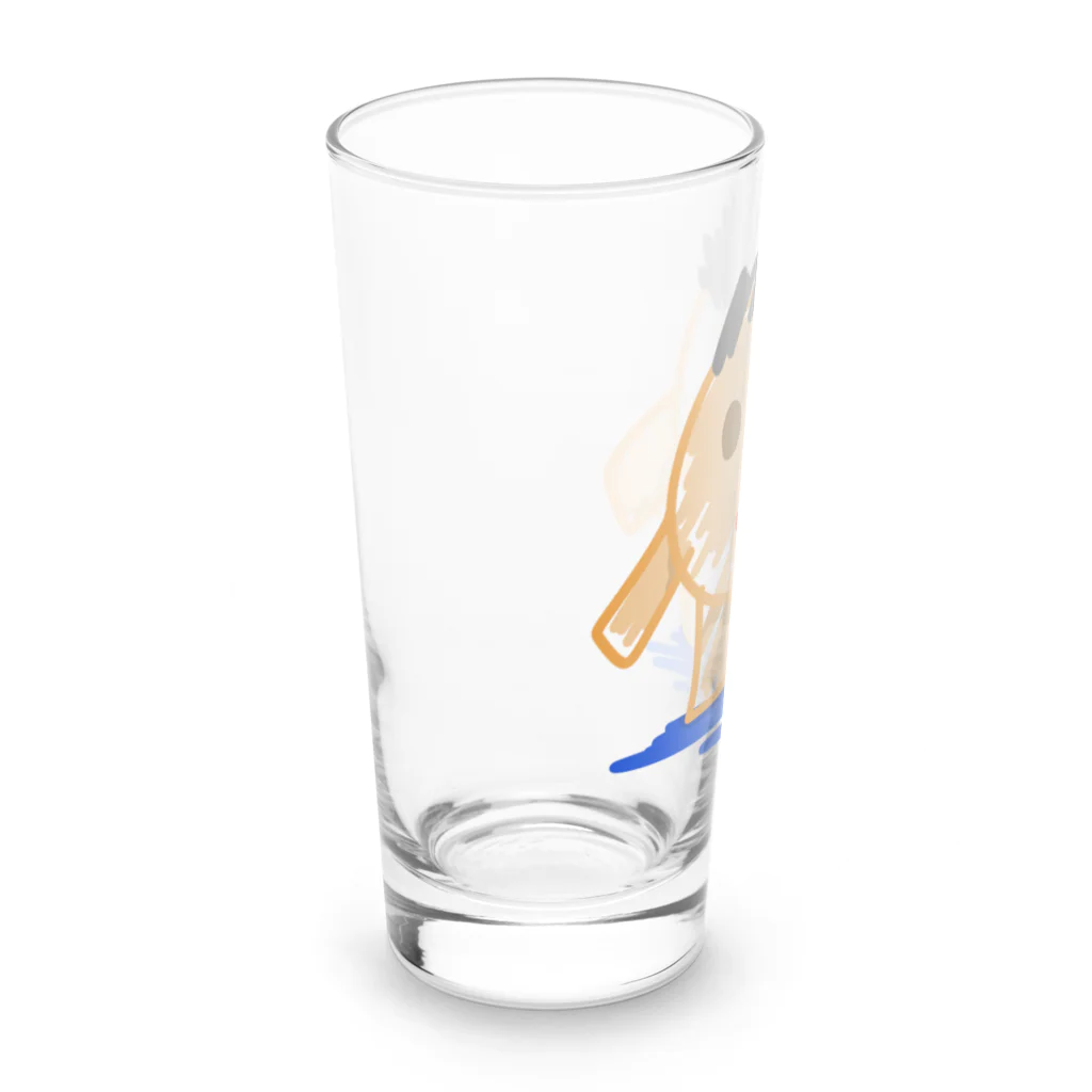 chicodeza by suzuriの人間 Long Sized Water Glass :left