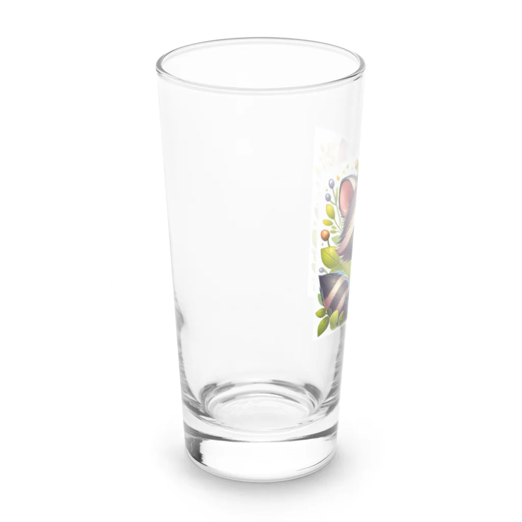 redpanda_pandaの会いたいなアライグマ Long Sized Water Glass :left