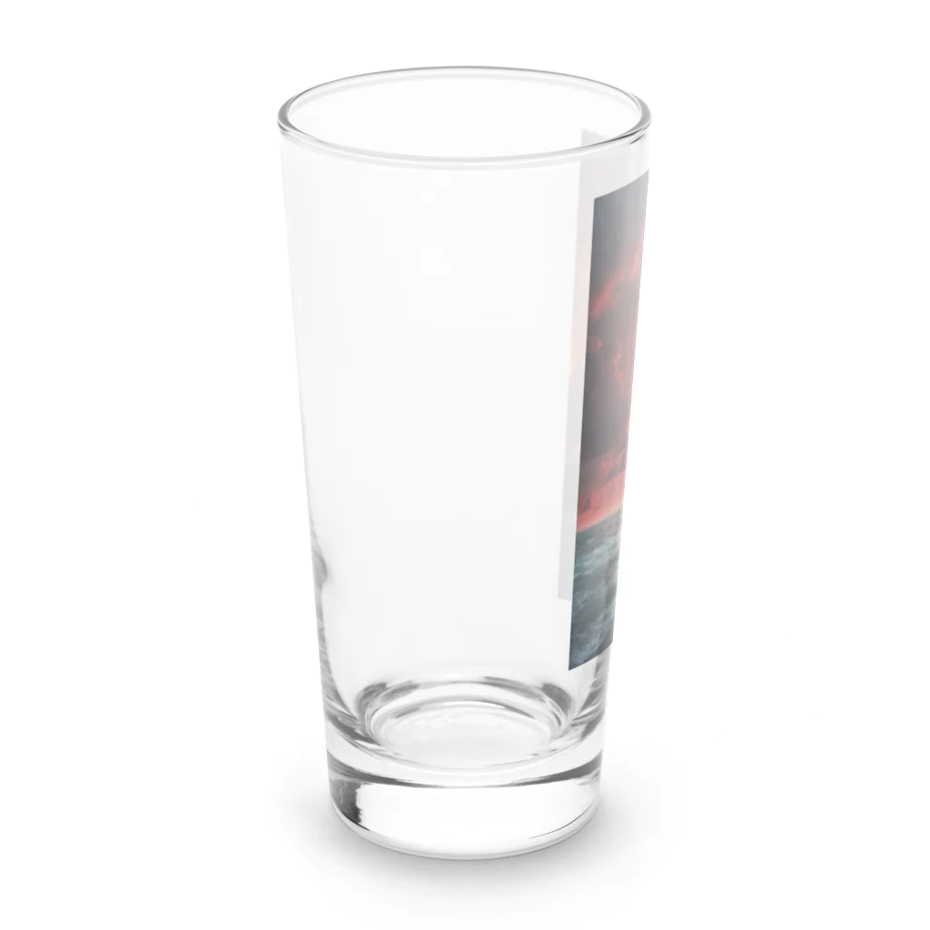 dorakiti0712のサンセット・ビーチ Long Sized Water Glass :left