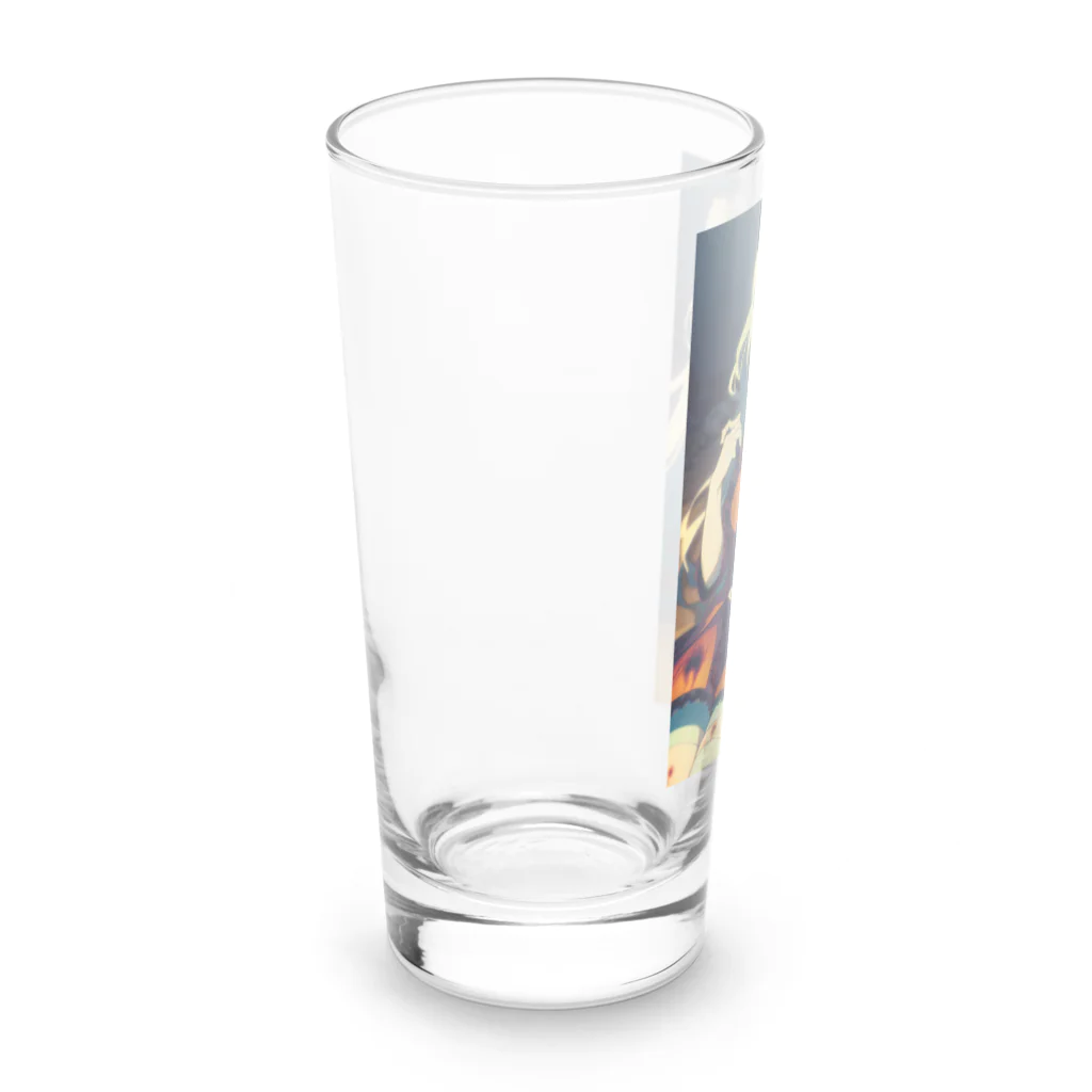 ほっこりアニメマートのゾンビィ～4 Long Sized Water Glass :left