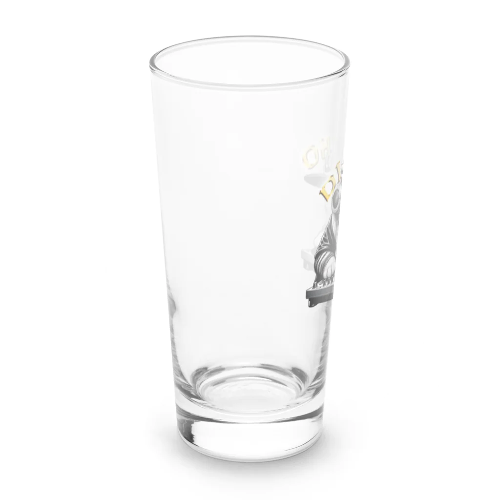 HIPHOPぬこ様のDJ.NUKO(DJ.ぬこ) Long Sized Water Glass :left