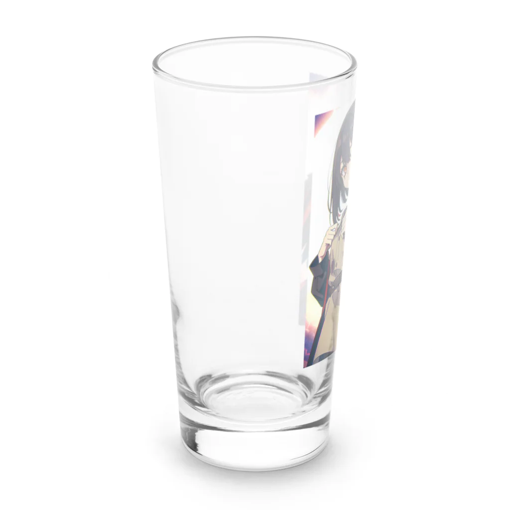 ほっこりアニメマートのゾンビィ～9 Long Sized Water Glass :left