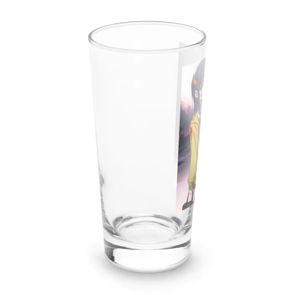 ほっこりアニメマートのゾンビィ～10 Long Sized Water Glass :left