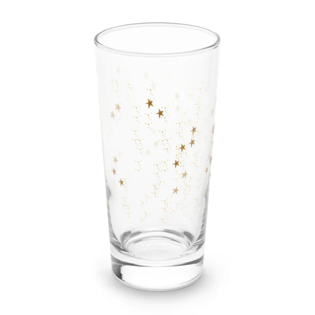 ちょうちょの星と宇宙飛行士 Long Sized Water Glass :left