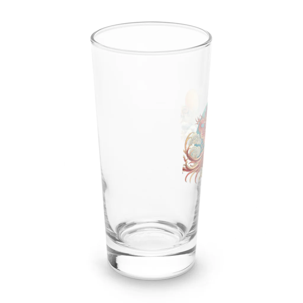 雲華堂の鳳凰 Long Sized Water Glass :left