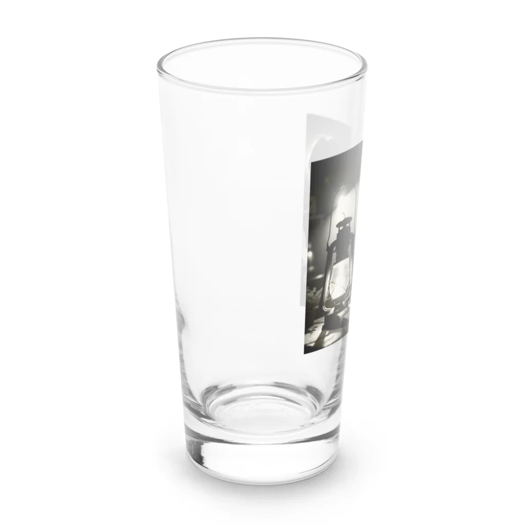 neko_inu_loveloveのstudy boy Long Sized Water Glass :left