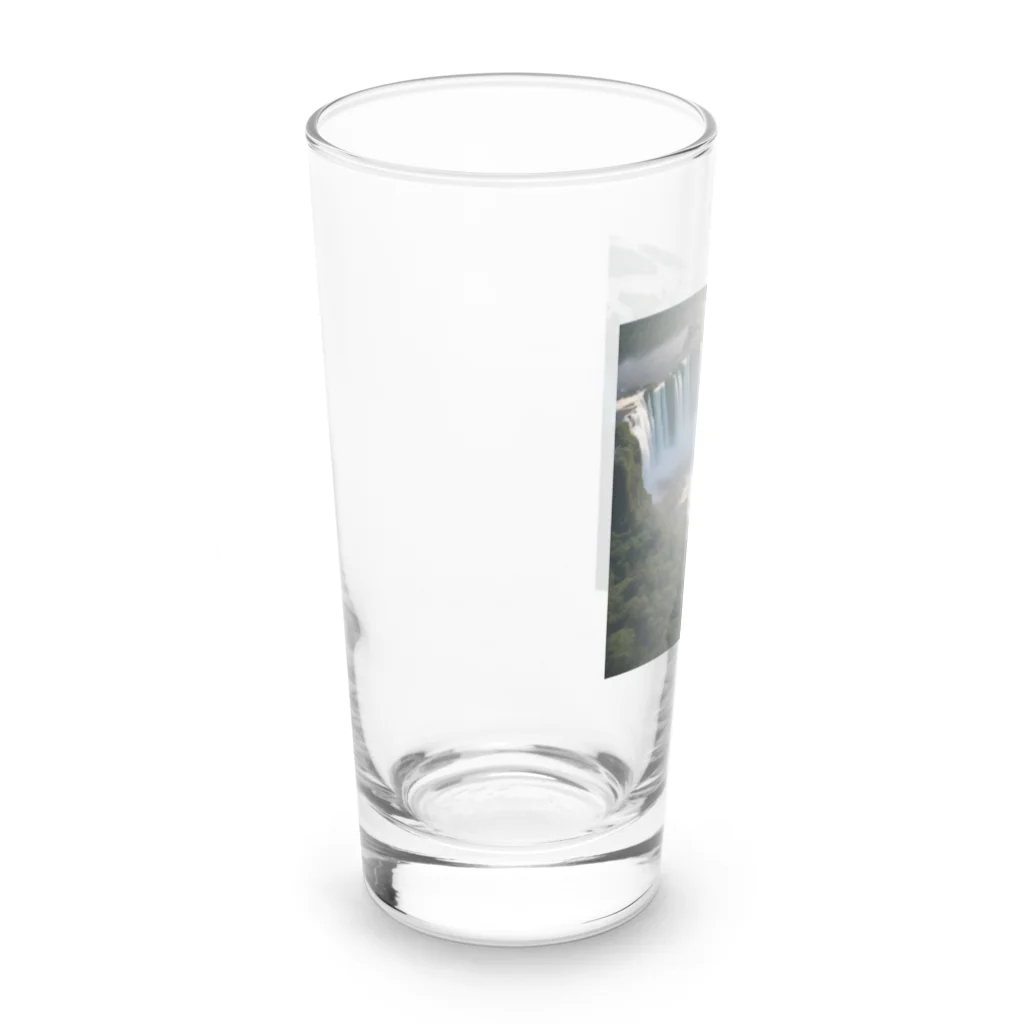 metametamonnのアルゼンチンのイグアスの滝 Long Sized Water Glass :left