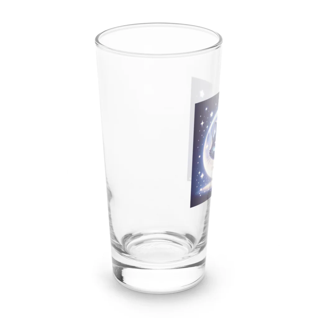 lblの月夜と黒猫 Long Sized Water Glass :left