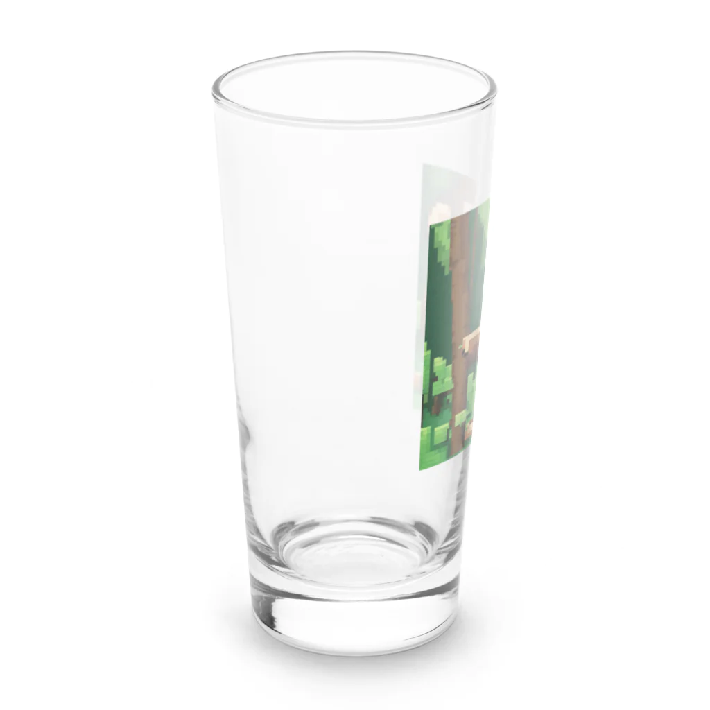 クリティカルクローの知らせるサルくん Long Sized Water Glass :left