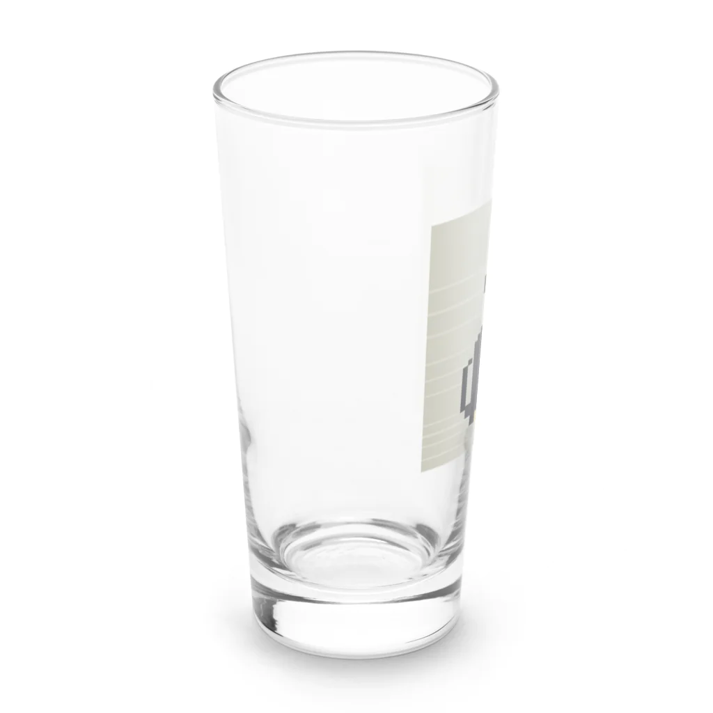 クリティカルクローのお辞儀するサルくん Long Sized Water Glass :left