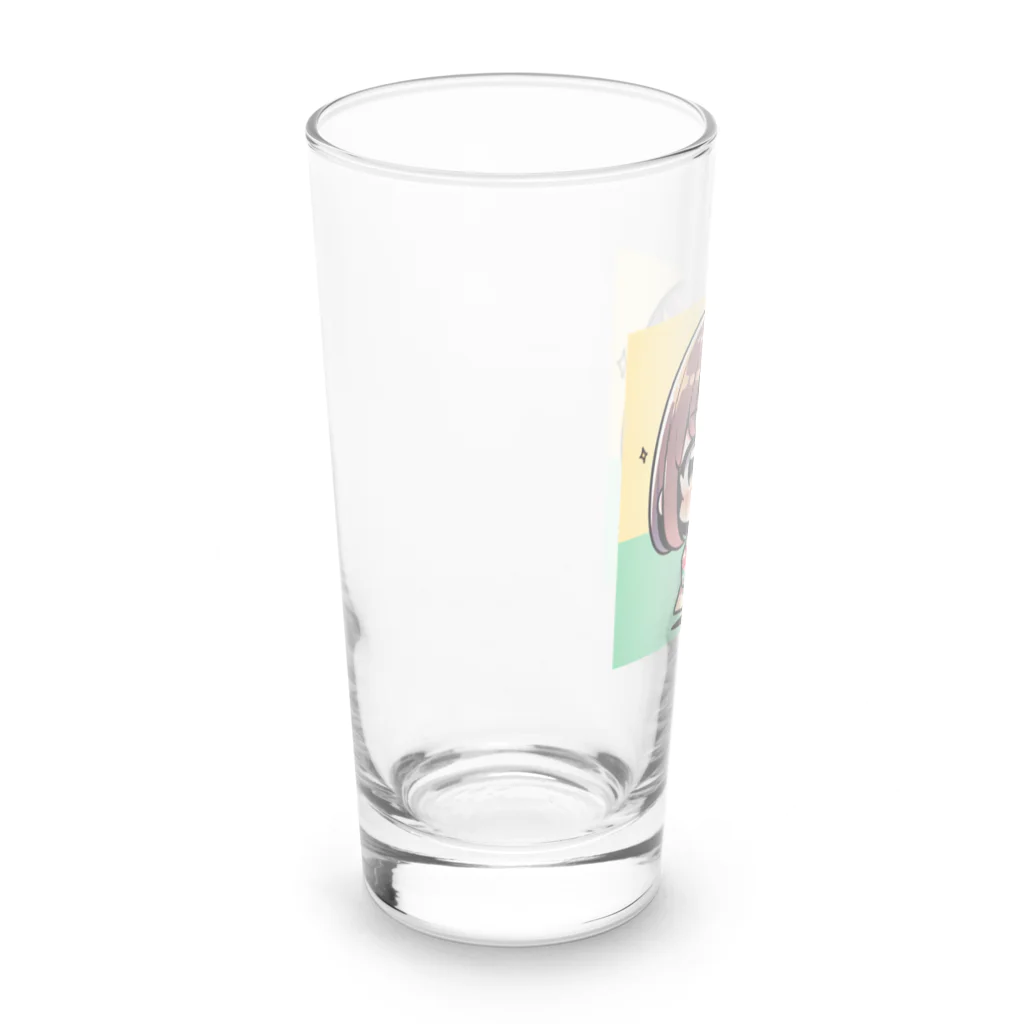 takecooの和服女子 Long Sized Water Glass :left