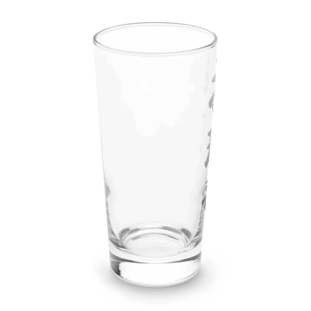 着る文字屋の排球部（バレーボール部） Long Sized Water Glass :left