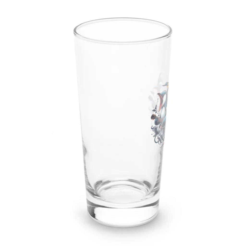 ホトトギスのペンギンバンド Long Sized Water Glass :left