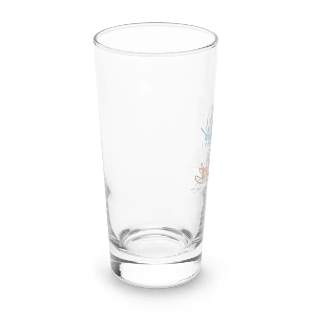 あんぽぴゅらーあーてぃすとのBirth Long Sized Water Glass :left