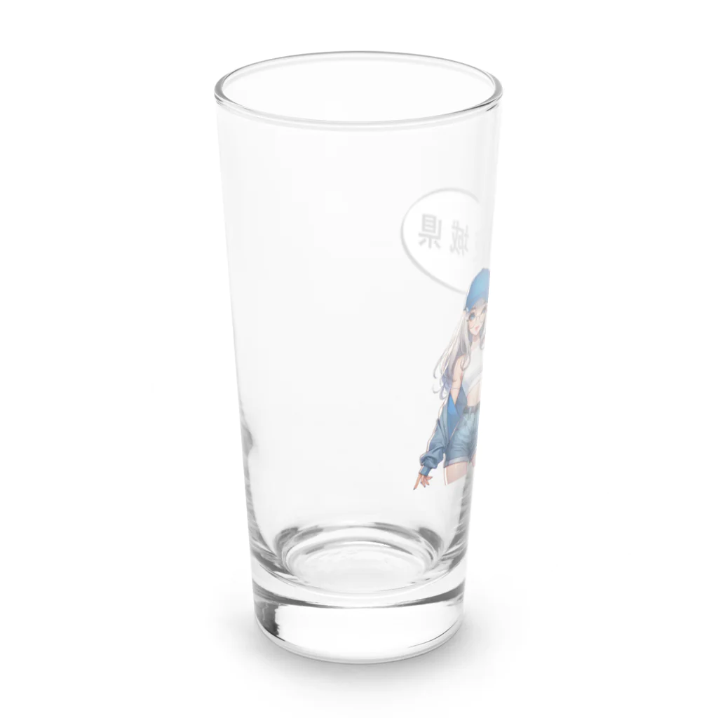 music_japanの茨城ガール（一部両面あり） Long Sized Water Glass :left