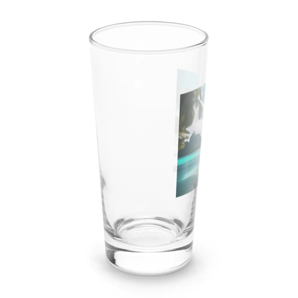 metametamonnのボラボラ島 Long Sized Water Glass :left