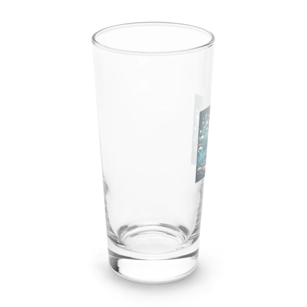 アートフル・メッセンジャーのCOOL SHARK Long Sized Water Glass :left