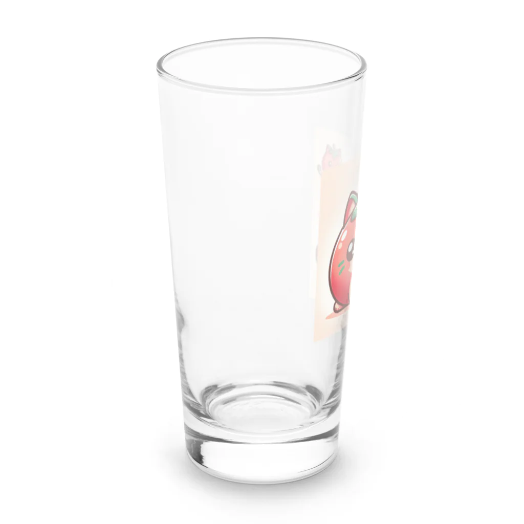 コウヘイのトマト猫 Long Sized Water Glass :left