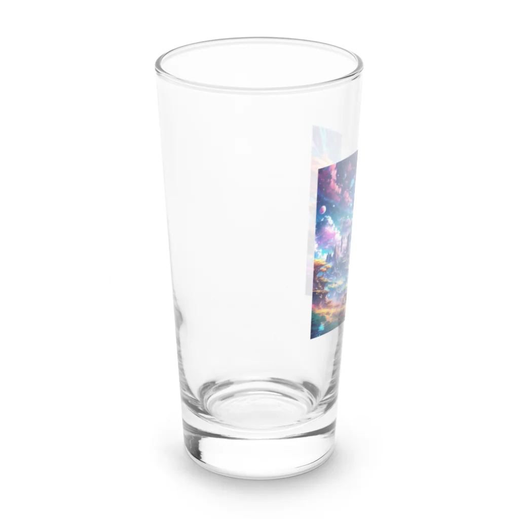 moon star ☪︎の異空間3 Long Sized Water Glass :left