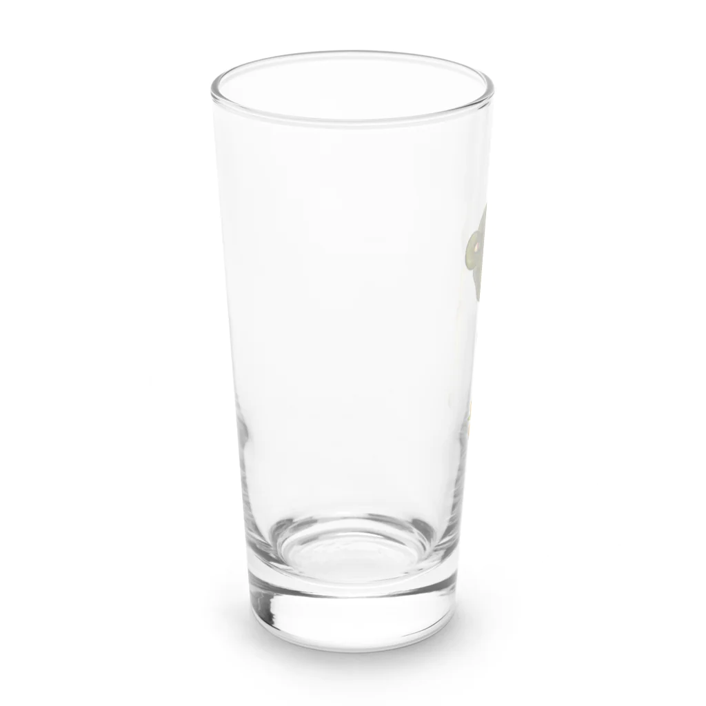 satoayaのアニマルカフェのフルーツファッション　パイナップル Long Sized Water Glass :left