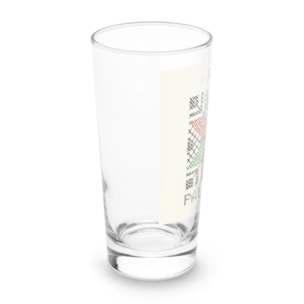 ❤kabotya❤のFREE Palestine 正方形 Long Sized Water Glass :left